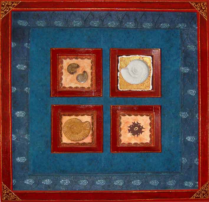 Schilderij Spiralen